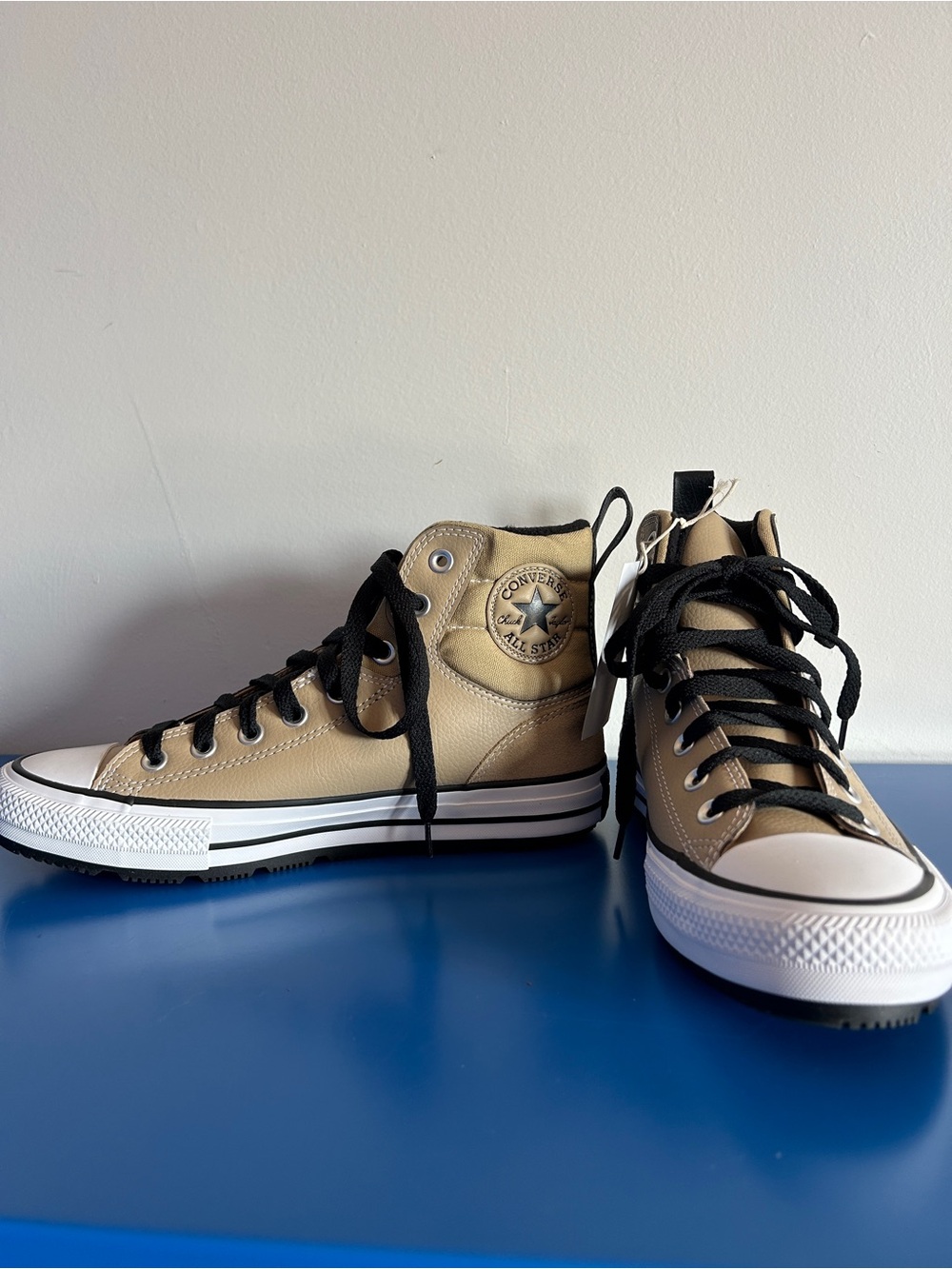 Converse Chuck Taylor All Star Berkshire Boot Nomad Khaki/Black/White M8 W10 - Picture 4 of 10